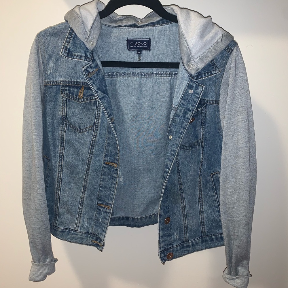Jean Jacket Hoodie